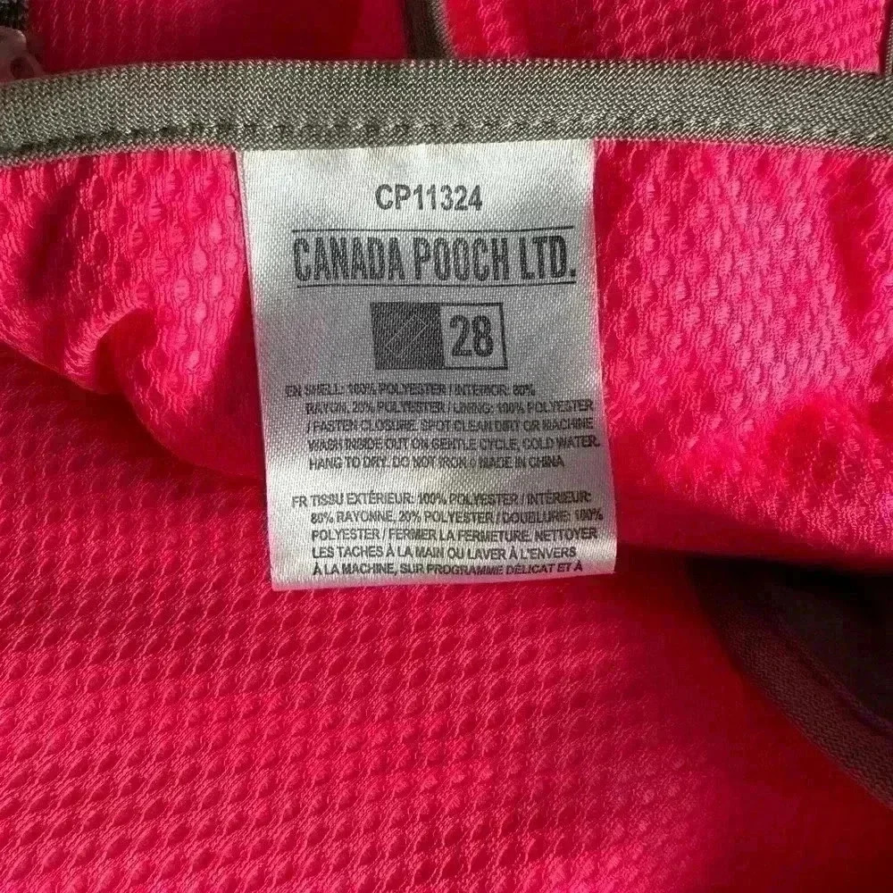 Canadian Pooch Chill Seeker Cooling Vest Large Dog Pet Bright Pink Size 28 - Picture 4 of 4